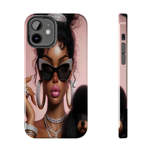 Glamourous Tough Phone Cases | Chic Accessories for Fashion Lovers, Phone Protection, Gifts for Her, Birthday, Trendy Style